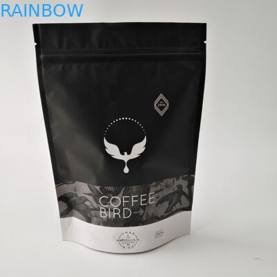 কাচ বাদাম Snack ব্যাগ প্যাকেজিং, কাস্টম মুদ্রিত অ্যালুমিনিয়াম ফয়েল ব্যাগ 250 গ্রাম আকার