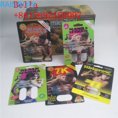 Hardsteel এক্সটেনসিটি সেক্স পিল ব্লিস্টার কার্ড প্যাকেজিং