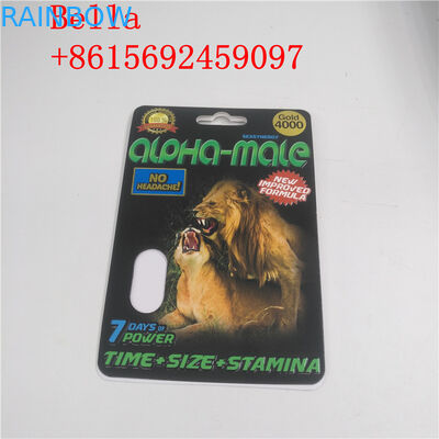 পুনর্ব্যবহৃত উপাদান প্লাস্টিক ব্লিস্টার প্যাকেজিং 3D প্রভাব মুদ্রণ সঙ্গে কাস্টমাইজড আকার