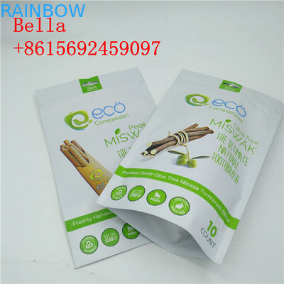 ম্যাট Finish Ziplock স্ন্যাক ব্যাগ প্যাকেজিং হালকা প্রুফ Puncture প্রতিরোধ