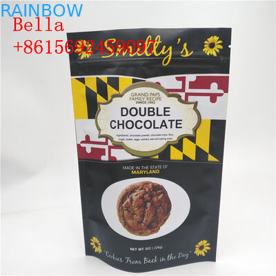 ম্যাট Finish Ziplock স্ন্যাক ব্যাগ প্যাকেজিং হালকা প্রুফ Puncture প্রতিরোধ