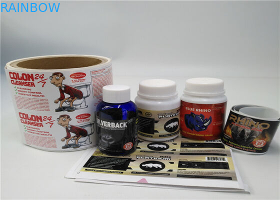 আঠালো জলরোধী সঙ্কুচিত লেপা লেবেল