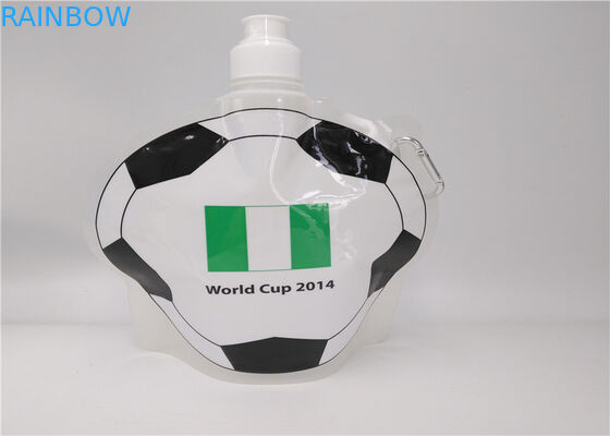 পানীয় / শক্তি পানীয় প্যাকেজিং জন্য স্বচ্ছ তরল স্পাউট ব্যাগ