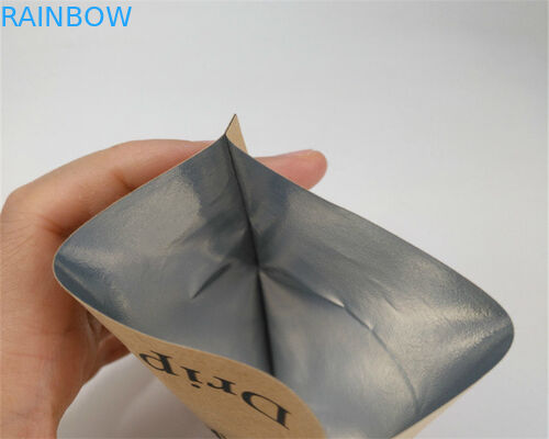 150 মাইক্রন বেধ কাগজপত্র খাদ্য ব্যাগ ব্রেড প্যাকেজিং জন্য শক্তিশালী ফ্রিজ প্রতিরোধ