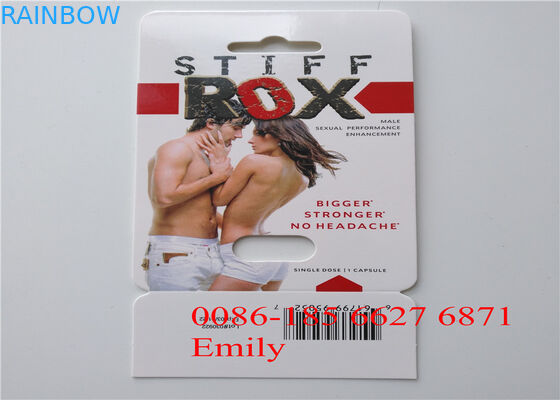 এমবসিং সারফেস ইফেক্ট সঙ্গে সুবিধাজনক Rhino পিলস ব্লিস্টার প্যাক প্যাকেজিং