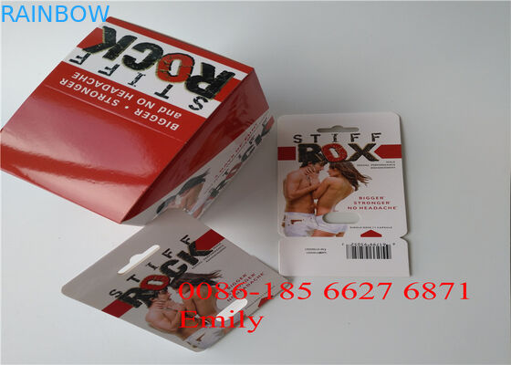 সমস্ত প্রকৃতি FX9000 লিঙ্গ ক্ষমতা ক্যাপসুল জন্য কাগজ উপাদান ফোস্কা কার্ড প্যাকেজিং