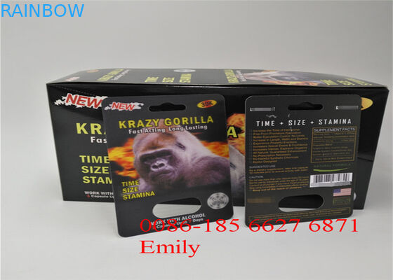 ম্যাক ম্যান ক্যাপসুল প্যাকেজিং উন্নত করার জন্য ই এম ফোস্কা কার্ড প্যাকেজিং