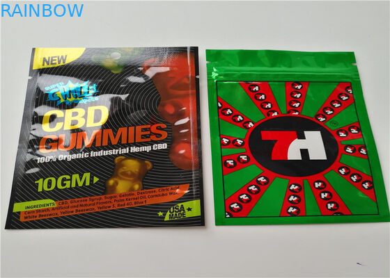 স্বচ্ছ রঙ সঙ্গে অ্যালুমিনিয়াম ফয়েল ভেষজ ধূপ প্যাকেজিং ম্যাট OPP উপাদান