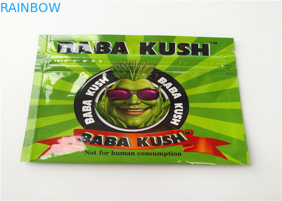 স্বচ্ছ রঙ সঙ্গে অ্যালুমিনিয়াম ফয়েল ভেষজ ধূপ প্যাকেজিং ম্যাট OPP উপাদান