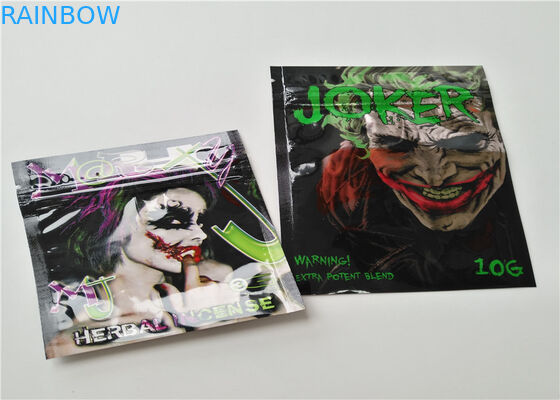 স্বচ্ছ রঙ সঙ্গে অ্যালুমিনিয়াম ফয়েল ভেষজ ধূপ প্যাকেজিং ম্যাট OPP উপাদান