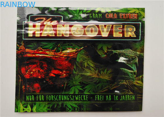 স্বচ্ছ রঙ সঙ্গে অ্যালুমিনিয়াম ফয়েল ভেষজ ধূপ প্যাকেজিং ম্যাট OPP উপাদান