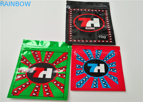 ক্ষুদ্র আকারের ভেষজ ধূপ প্যাকেজিং কাস্টম লোগো অ্যালুমিনিয়াম স্তর Laminated সঙ্গে মুদ্রিত