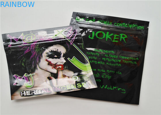 ক্ষুদ্র আকারের ভেষজ ধূপ প্যাকেজিং কাস্টম লোগো অ্যালুমিনিয়াম স্তর Laminated সঙ্গে মুদ্রিত