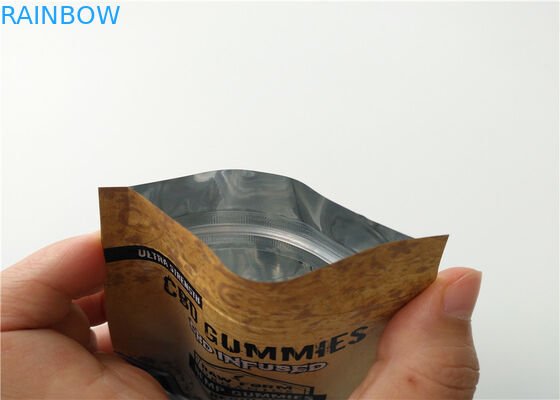 ক্ষুদ্র আকারের ভেষজ ধূপ প্যাকেজিং কাস্টম লোগো অ্যালুমিনিয়াম স্তর Laminated সঙ্গে মুদ্রিত