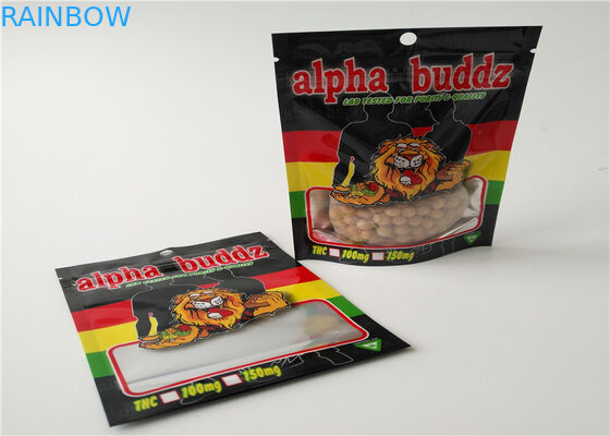 বায়ুমণ্ডল বন্ধ হর্বল ধূপ প্যাকেজিং Gravure মুদ্রণ AirTight জিপার সীল সঙ্গে