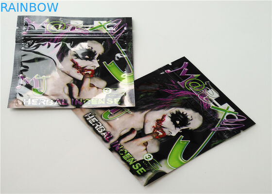 বায়ুমণ্ডল বন্ধ হর্বল ধূপ প্যাকেজিং Gravure মুদ্রণ AirTight জিপার সীল সঙ্গে