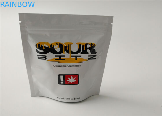 THC Reseableable হার্বাল ধূপ প্যাকেজিং, পিল প্যাকেজিং জন্য প্লাস্টিক জipper ব্যাগ