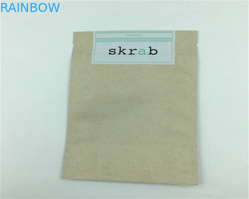 Reseableable জipper কাগজ খাদ্য ব্যাগ শুকনো ফল বাদাম জন্য উচ্চ শক্তি পূর্ণ রঙিন মুদ্রণ