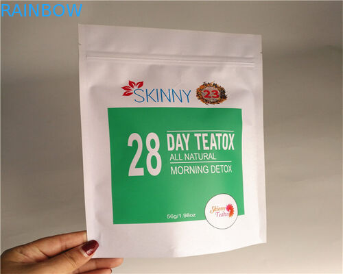 Reseableable জipper কাগজ খাদ্য ব্যাগ শুকনো ফল বাদাম জন্য উচ্চ শক্তি পূর্ণ রঙিন মুদ্রণ