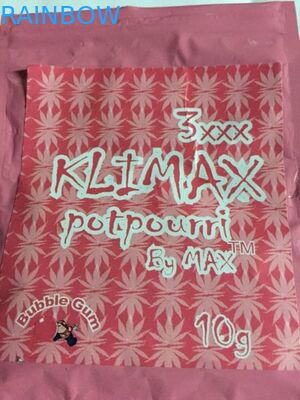 গন্ধ প্রুফ হার্বাল ধূপ প্যাকেজিং, খাদ্য প্যাকেজিং জন্য প্লাস্টিকের জিপার ব্যাগ