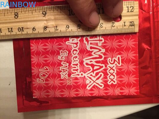 গন্ধ প্রুফ হার্বাল ধূপ প্যাকেজিং, খাদ্য প্যাকেজিং জন্য প্লাস্টিকের জিপার ব্যাগ