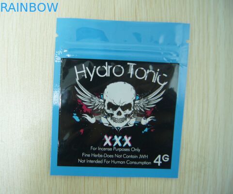 উচ্চ বাধা হার্বাল ধূপ প্যাকেজিং, PE উপাদান প্লাস্টিক জipper ব্যাগ