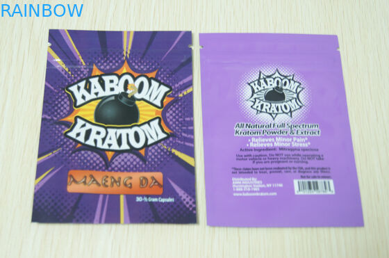 3 গ্রাম তিন সাইড সীল পাউন্ড ওয়াটারপ্রুফ কাস্টম মুদ্রিত রঙ ফ্রেম - 20180816 - 9