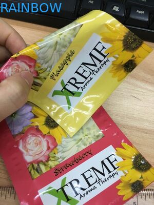 CBD ফুল হার্বাল ধূপ প্যাকেজিং, আট রঙের সঙ্গে মেডিকেল অ্যালুমিনিয়াম ফয়েল ব্যাগ