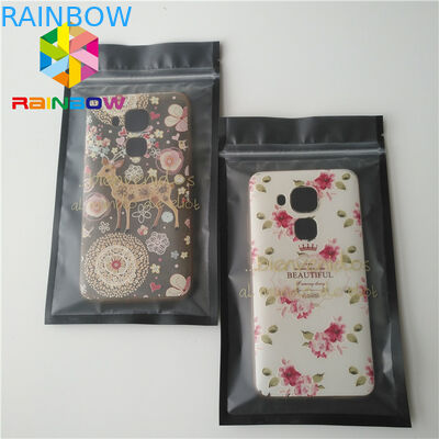 কাস্টমাইজড প্লাস্টিকের পাইচ প্যাকেজিং 1.6 x 8cm মোবাইল কেবলের জন্য 3 টি স্নেক ফল নন ব্যাগের জন্য সিল ব্যাগ