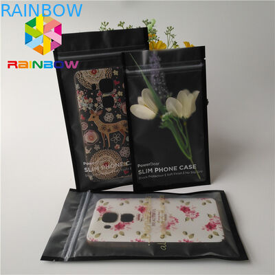 ননি মোবাইল কেবল প্লাস্টিকের পাইচ শীর্ষ জিপ লকারের সাথে প্যাকেজিং নয়