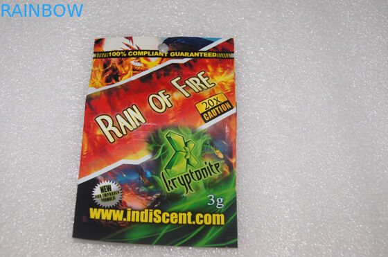 ইম্পার শীর্ষ হাতল সঙ্গে রাউচার মুদ্রণ তিন সাইড সীল পাউন্ড Mylar ফয়েল উপাদান