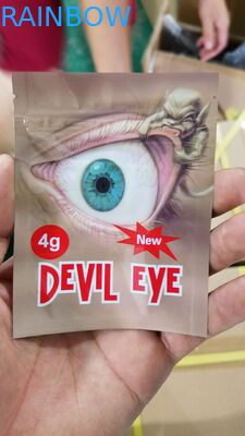 ইম্পার শীর্ষ হাতল সঙ্গে রাউচার মুদ্রণ তিন সাইড সীল পাউন্ড Mylar ফয়েল উপাদান