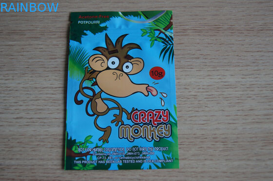 40 মিমি প্লাস্টিকের জিপার ব্যাগ স্ট্যাম্পিং এয়ার - ব্যারিয়ার 100 মাইক্রন বেধ