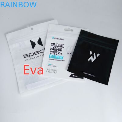 ইউএসবি ওয়াল কার চার্জার প্যাকেজিং জন্য হোল প্লাস্টিক সিল ব্যাগ ঝুলন্ত