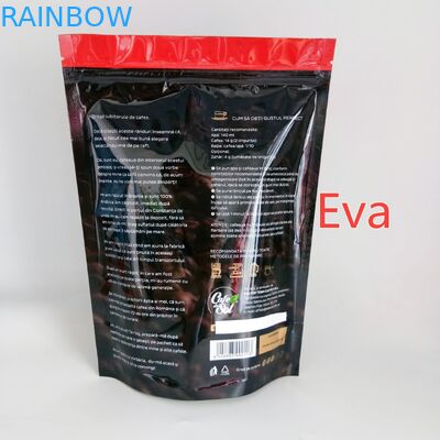 সিলভার প্লাস্টিক স্ট্যান্ড আপ পাউন্ড ব্যাগ 500g কফি চা পাউডার প্যাকেজিং জন্য অ বিষাক্ত