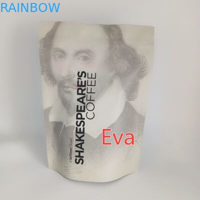 সিলভার প্লাস্টিক স্ট্যান্ড আপ পাউন্ড ব্যাগ 500g কফি চা পাউডার প্যাকেজিং জন্য অ বিষাক্ত