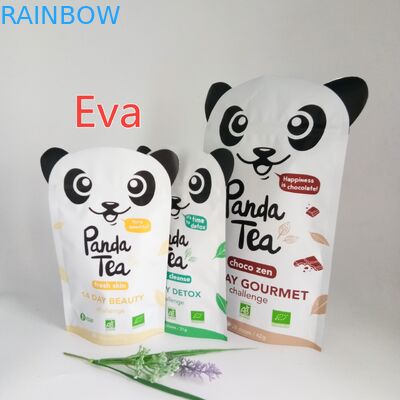 সিলভার প্লাস্টিক স্ট্যান্ড আপ পাউন্ড ব্যাগ 500g কফি চা পাউডার প্যাকেজিং জন্য অ বিষাক্ত