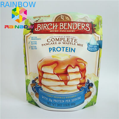 প্যান্টন মুদ্রণ প্লাস্টিকের পাইচ প্যাকেজিং, প্রসাধনী জন্য অ্যালুমিনিয়াম ফয়েল ব্যাগ