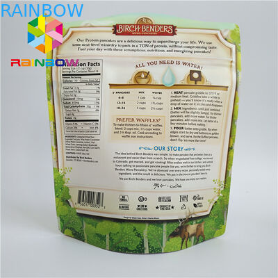 প্যান্টন মুদ্রণ প্লাস্টিকের পাইচ প্যাকেজিং, প্রসাধনী জন্য অ্যালুমিনিয়াম ফয়েল ব্যাগ