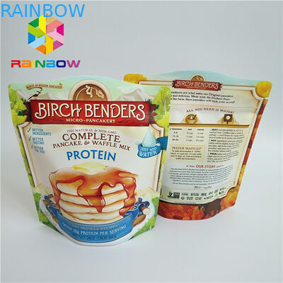 প্যান্টন মুদ্রণ প্লাস্টিকের পাইচ প্যাকেজিং, প্রসাধনী জন্য অ্যালুমিনিয়াম ফয়েল ব্যাগ