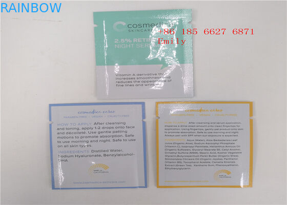 কাস্টম মুদ্রিত প্রসাধনী প্যাকেজিং ব্যাগ