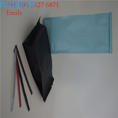 PET উপাদান অ্যালুমিনিয়াম ফয়েল ব্যাগ চকচকে টাই 10000pcs সঙ্গে চকচকে রঙ প্রভাব