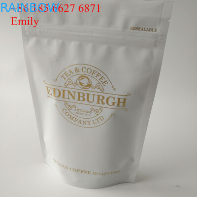 PET উপাদান অ্যালুমিনিয়াম ফয়েল ব্যাগ চকচকে টাই 10000pcs সঙ্গে চকচকে রঙ প্রভাব