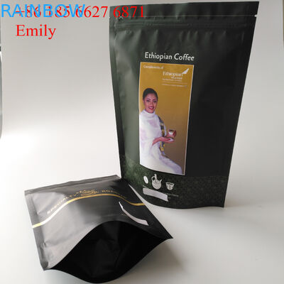 PET উপাদান অ্যালুমিনিয়াম ফয়েল ব্যাগ চকচকে টাই 10000pcs সঙ্গে চকচকে রঙ প্রভাব