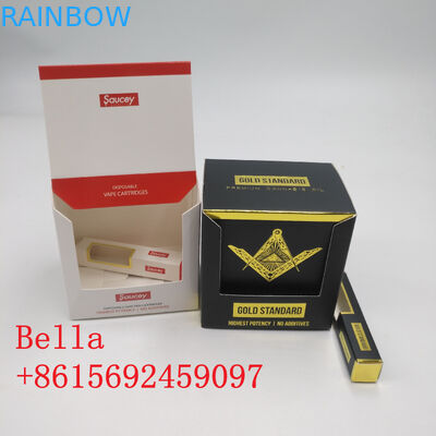 পিচবোর্ড কাগজ বাক্স প্যাকেজিনফোর জন্য ই সিগারেট