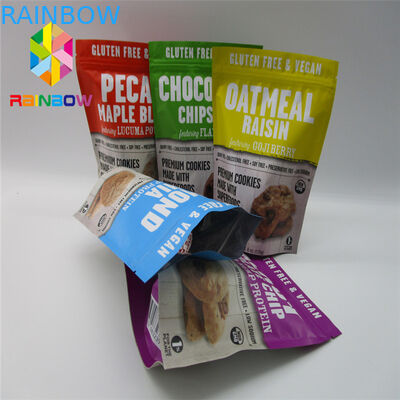 গ্রাভুর প্রিন্টিং স্ন্যাক ব্যাগ প্যাকেজিং 8 টি রঙের মাল্টিলেয়ার উপাদান সহ