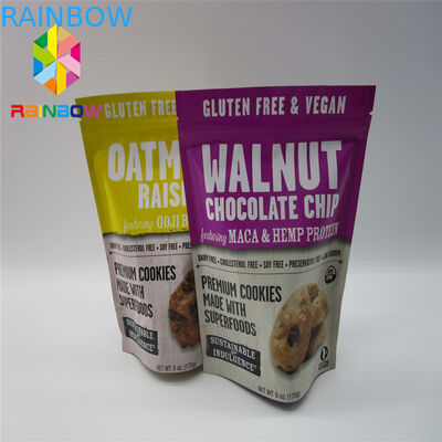 গ্রাভুর প্রিন্টিং স্ন্যাক ব্যাগ প্যাকেজিং 8 টি রঙের মাল্টিলেয়ার উপাদান সহ