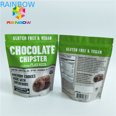 গ্রাভুর প্রিন্টিং স্ন্যাক ব্যাগ প্যাকেজিং 8 টি রঙের মাল্টিলেয়ার উপাদান সহ