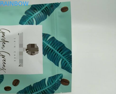 শরীরের স্ক্র্যাব বাথ সল্ট প্যাকেজিং ব্যাগ 250g 500g উচ্চ সবুজ রঙ দিয়ে Safty