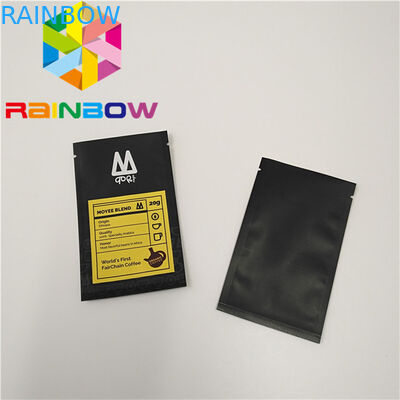 60 গ্রাম খাদ্য গ্রেড কফি প্যাকেজিং ব্যাগ কাস্টম মুদ্রণ SGS উইন্ডো সঙ্গে প্রশংসাপত্র